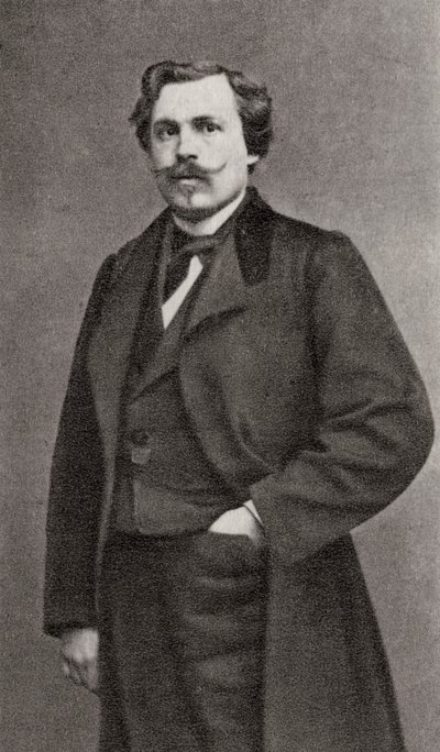 Edmond de Goncourt, autor francés, 1868 de Unbekannt