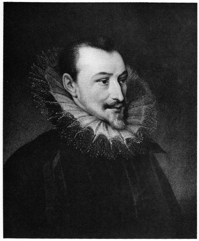 Edmund Spenser, poeta inglés, siglo XIX de Unbekannt