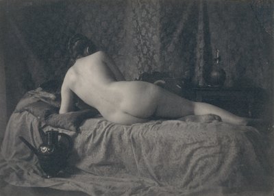 [Desnudo femenino de espaldas], 1870s de Unbekannt