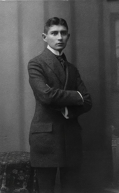 Franz Kafka. Alrededor de 1906 de Unbekannt