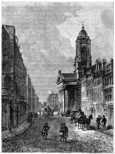 George Street, Hanover Square, Londres, 1800 1891 de Unbekannt