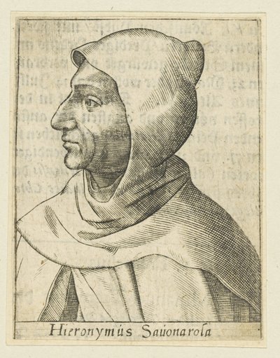 Girolamo Savonarola, ca. 1600 de Unbekannt