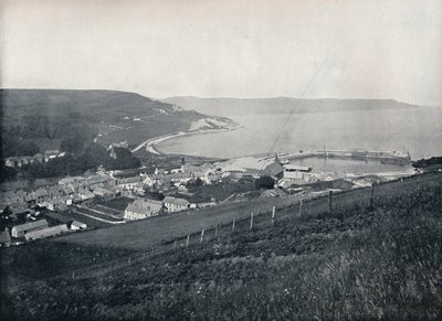 Glenarm - La ciudad y el puerto, 1895 de Unbekannt