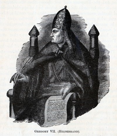 Gregorio VII Hildebrand, 1882 de Unbekannt