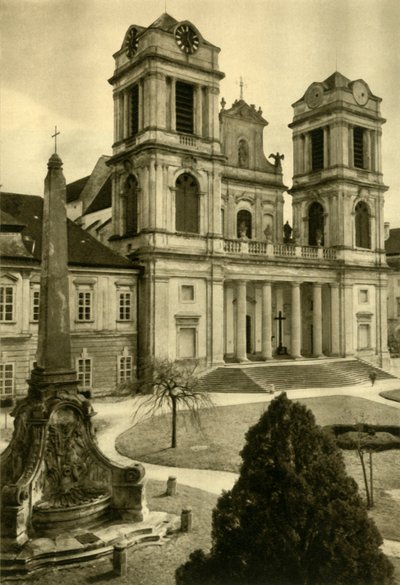 Abadía de Göttweig, Krems, Baja Austria, c. 1935 de Unbekannt