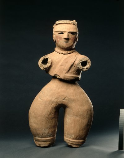 Figura Haniwa de una mujer, c. 500s de Unbekannt