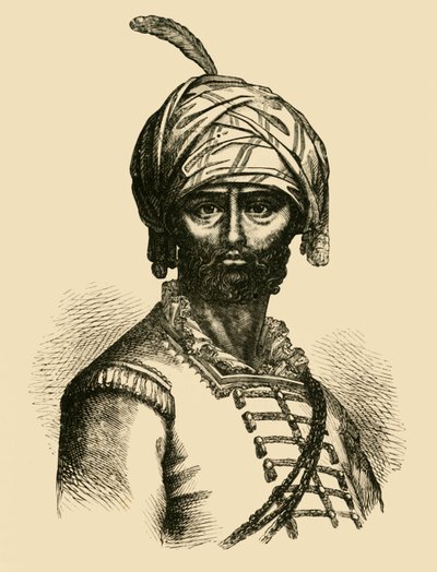 Hyder Ali, c1750 de Unbekannt