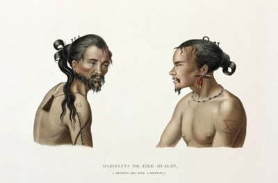 Habitantes de las Islas Carolinas de Unbekannt