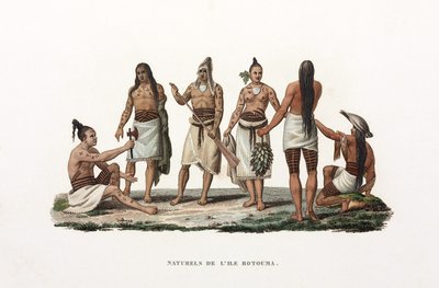Habitantes de la isla de Rotuma de Unbekannt