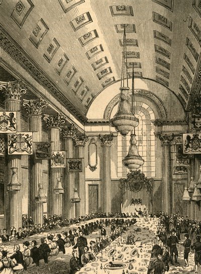 Interior del Salón Egipcio, 1897 de Unbekannt