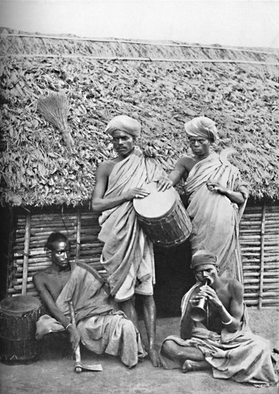 Hombres Irula, India, 1902 de Unbekannt