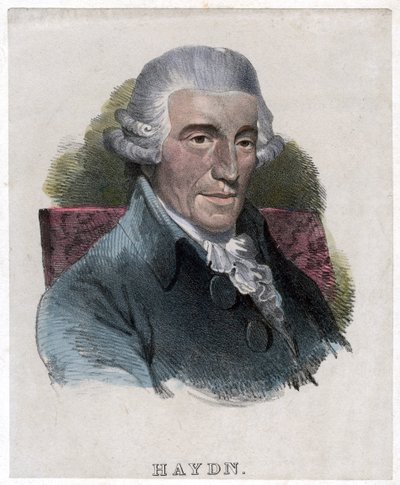 Joseph Haydn, compositor austríaco de Unbekannt