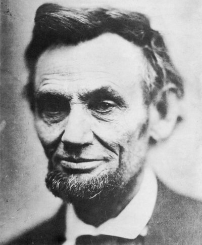 Última fotografía de Abraham Lincoln, 1809-1865, abril 1865 de Unbekannt