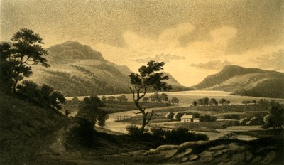 Loch-tay, desde Killin, 1802 de Unbekannt