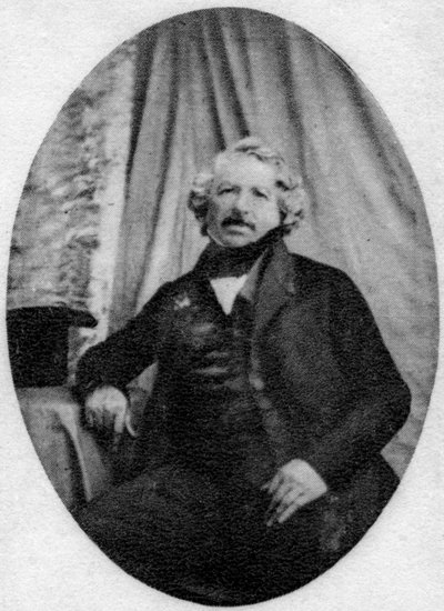 Louis Daguerre, pionero de la fotografía francesa, c. 1845-1851 de Unbekannt