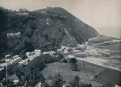 Lynmouth - La colina, mostrando Lynton arriba, 1895 de Unbekannt