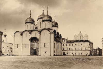 Moscú. Catedral de la Dormición. Alrededor de 1900 de Unbekannt