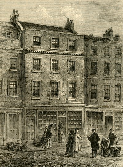 Tienda del Sr. Davies, Russell Street, 1881 de Unbekannt