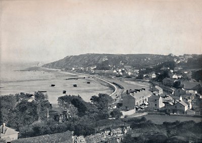 Mumbles - La ciudad y la bahía, 1895 de Unbekannt