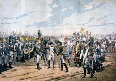 Napoleón en Tilsit, 1807 1894 de Unbekannt