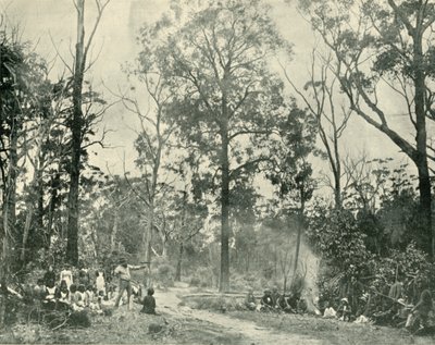 Deportes nativos, Lake Tyers, 1901 de Unbekannt