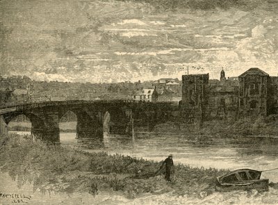 Puente y castillo de Newport, 1898 de Unbekannt