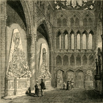 Transepto Norte de la Abadía de Westminster, 1830, 1881 de Unbekannt