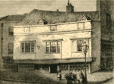 Casas antiguas en Tothill Street, Westminster, 1881 de Unbekannt