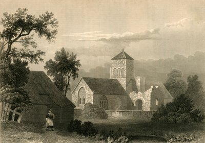 Iglesia de Old Shoreham, 1835 de Unbekannt