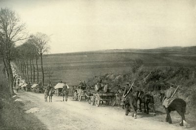 En camino a las trincheras de Unbekannt