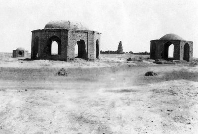 Fuera de la ciudad de Samarra, Mesopotamia, 1918 de Unbekannt