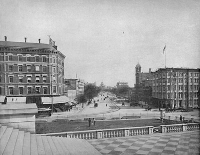 Avenida Pensilvania, Washington, D.C., c1897 de Unbekannt