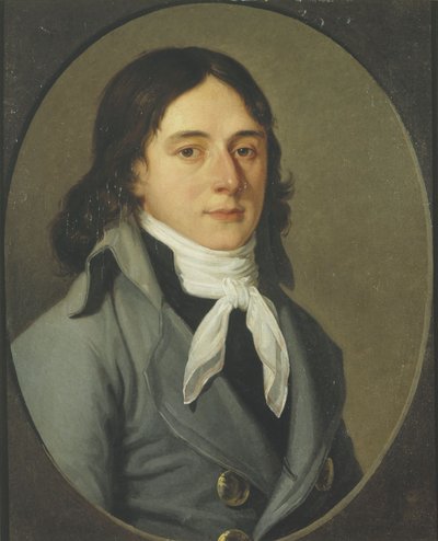 Retrato de Camille Desmoulins 1760-1794 de Unbekannt