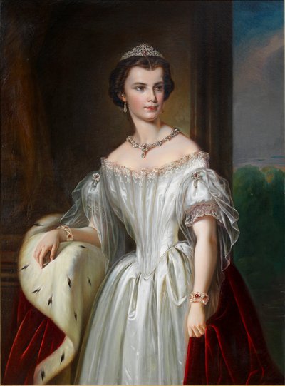 Retrato de Isabel de Baviera de Unbekannt