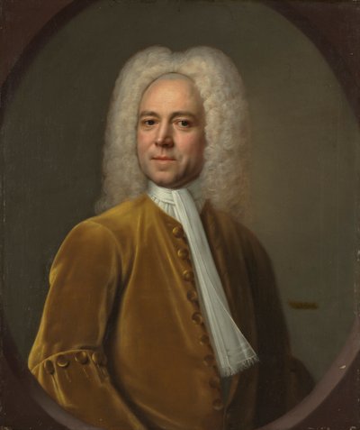 Retrato de un hombre, c. 1730 de Unbekannt