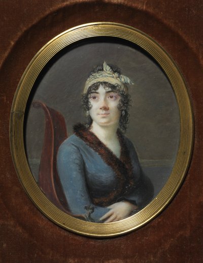 Retrato de una mujer, c. 1820 de Unbekannt