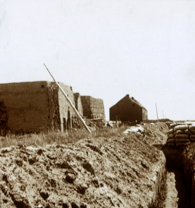 Puesto en el Yser, Flandes, Bélgica, c1914-c1918 de Unbekannt