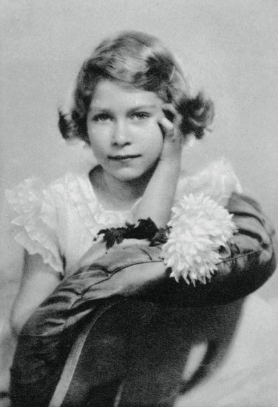 Princesa Isabel a los nueve años, 1935 de Unbekannt