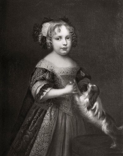 Princesa luego Reina Ana, c1670-1675 de Unbekannt