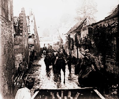 Prisioneros de guerra, Bucy-le-Long, norte de Francia, c. 1914-c. 1918 de Unbekannt