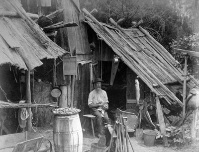 Buscador de oro, Gippsland, Victoria, Australia, 1886 de Unbekannt