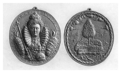 Medalla de la Reina Isabel I, siglo XVI, 1896 de Unbekannt