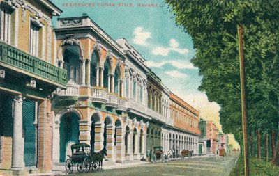 Residencias, Cuba, c1910 de Unbekannt