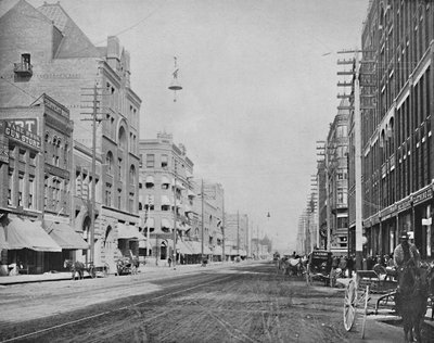 Avenida Riverside, Spokane, Washington, c. 1897 de Unbekannt