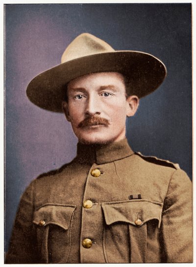 Robert Stephenson Smyth Baden-Powell, soldado británico, c1900 de Unbekannt