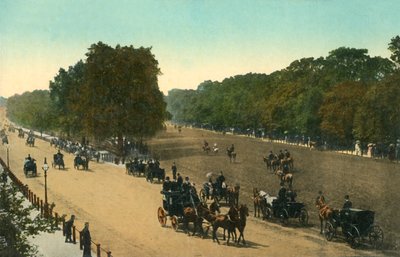 Rotten Row, Hyde Park, Londres, c. 1910 de Unbekannt