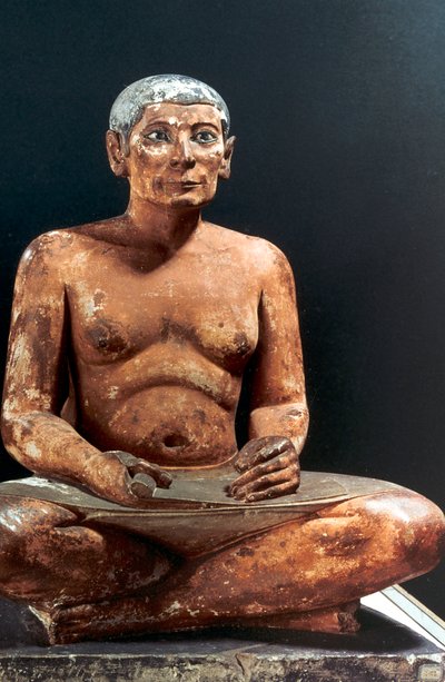 Escriba sentado, Antiguo Egipto, V Dinastía, 2498-2345 a.C. de Unbekannt