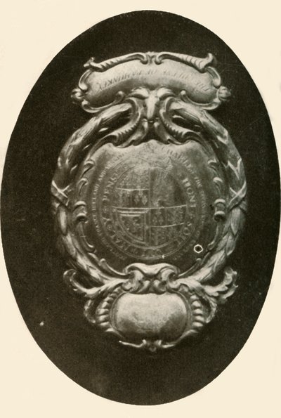 Frontal de plata, con escudo de armas inglés, 1677, 1937 de Unbekannt