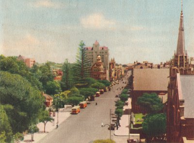 Terraza de St. Georges, mirando al oeste de Unbekannt