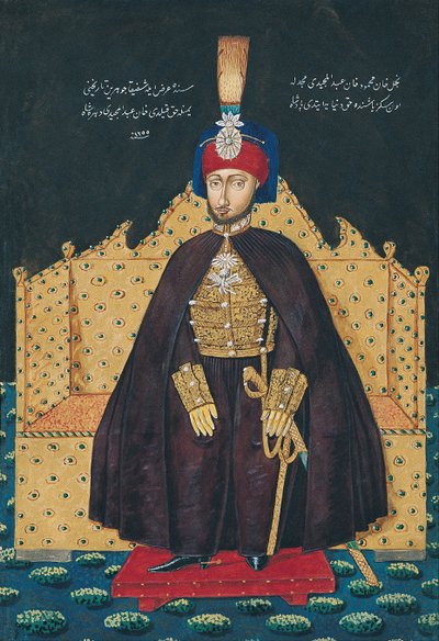 Sultán Abdülmecid I, mediados del siglo XIX de Unbekannt